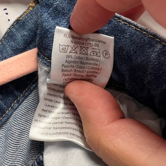 COPY - Soft & Stretchy Cute Denim Skirt - Picture 5 of 5